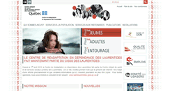 Desktop Screenshot of dependancelaurentides.com